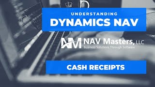 Dynamics NAV  Cash Receipts Journal [upl. by Inalaek]