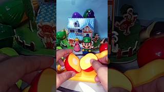 LUIGI CUTTING APPLE 🍎 GIVE PEACH sweet cuttingfruit peach shortvideo shorts [upl. by Sverre]