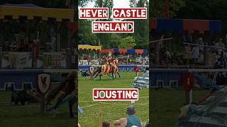 Hever Castle Jousting Events castle jousting englandtour englandtravel londonstreets events [upl. by Ulysses92]