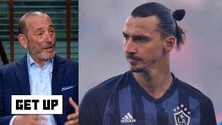 Zlatan Ibrahimovic even speaks to me in the third person  MLS Commissioner Don Garber  Get Up [upl. by Oatis893]