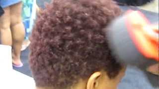 nudred hair twisting demo [upl. by Nirel]