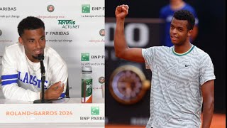 Tennis  RolandGarros 2024  Arthur Fils  quotMpetshi à Lyon Jaimerais tellement quil gagne quot [upl. by Leopold]