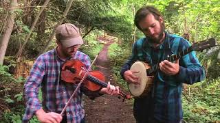 oldtime fiddle and banjo duet Joseph Decosimo and Luke Richardson Bucking Mules play Lexington [upl. by Aihsenet336]