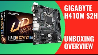 GIGABYTE H410M S2H V2 🎯 Motherboard Unboxing and Overview [upl. by Uah]