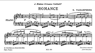 Tailleferre Germaine 1913 Romance pour piano — Cristina Ariagno [upl. by Epilef375]