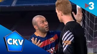 Mascherano motiva Ter Stegen [upl. by Assiralc699]