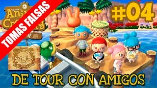 Animal Crossing New Leaf  Capítulo 4  De tour con Al3xDonut Brendi y Arie D  TOMAS FALSAS [upl. by Yelnik]