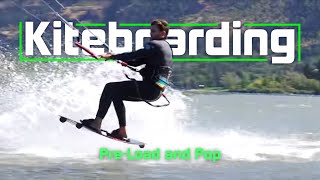 Kiteboarding Pre Load And Pop [upl. by Eanod]