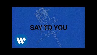 Ali Gatie  Say to You Official Lyric Video [upl. by Rustin326]