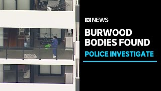 Police investigate man and womans bodies found in Burwood complex  ABC News [upl. by Pinter625]