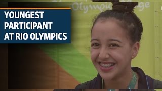 Rio Olympics The youngest participant is also an earthquake survivor [upl. by Paulina]