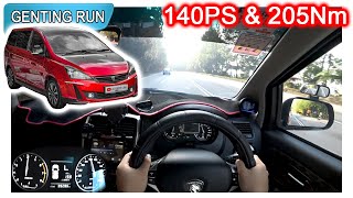 Part 22  2019 Proton Exora Premium  Malaysia POV Genting Run 冲上云霄 CC Subtitle [upl. by Farl682]