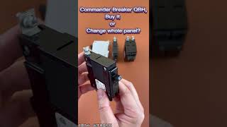 Eaton Commander QBH Breaker vs Eaton Cutler Hammer BRD BA Breaker [upl. by Etteyafal]