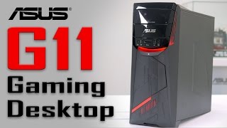 ASUS G11 Gaming Desktop Overview [upl. by Idnahc333]