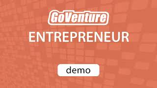 GoVenture Entrepreneur Demo Video 2021 [upl. by Anaejer625]