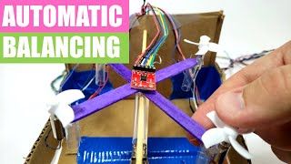 DIY Mini Drone Part 7 Automatic Balancing  Drone Science Project [upl. by Boff]