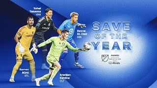 Hands of Steel The 16 BEST SAVES in MLS [upl. by Warthman]