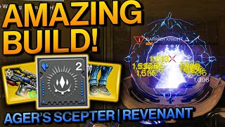 Destiny 2 NEW Agers Scepter and Revenant Hunter Build  Elemental Shards amp StarEater Scales [upl. by Enenaj226]