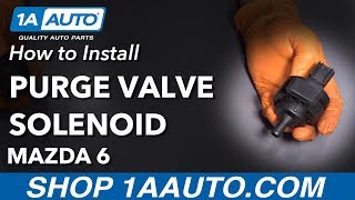 How To Replace Purge Valve Solenoid 0608 Mazda 6 [upl. by Oiramal]