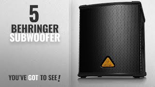 Top10 Behringer Subwoofer 2018 BEHRINGER EUROLIVE B1200DPRO [upl. by Keli]