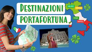 🇮🇹 5 lieux à visiter absolument en Italie  Destinations portebonheur [upl. by Essenaj72]