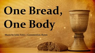 One Bread One Body  Communion Hymn  Catholic Song  John Foley  Choir wLyrics  Sunday 7pm Choir [upl. by Urbanus]