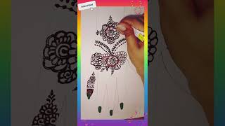 Right hand mehndi design😍trending artsketch mehndi shortsfeedlike support subscribeplease☺ [upl. by Candis]