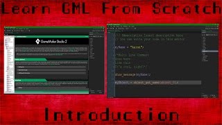 GAMEMAKER STUDIO 2 Learn GameMaker Language  Introduction [upl. by Eibbob664]