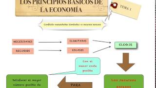 Tema 1 Principios Básicos de Economía [upl. by Hildegarde788]