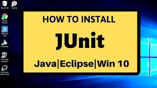 Download and Install Junit on Java and Eclipse  Step by Step  Project based [upl. by Einial576]