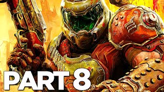 DOOM ETERNAL Walkthrough Gameplay Part 8  SENTINEL CRYSTAL FULL GAME [upl. by Cy201]