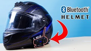 How to Turn Any Helmet into Bluetooth Helmet Headset Intercom [upl. by Hcahsem67]