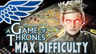 Lannister Max Difficulty  Game of Thrones Digital Board Game [upl. by Jowett405]