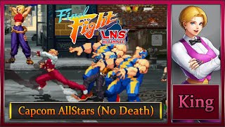 Final Fight LNS Ultimate V04 Capcom AllStars Hard Musou – King No Death [upl. by Kaine]