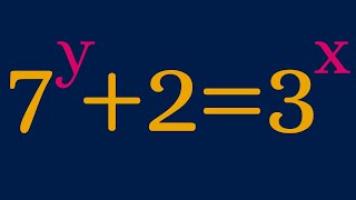 an exponential Diophantine equation [upl. by Kampmeier]