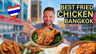 5 reasons why THAI FRIED CHICKEN is the BEST IN THE WORLD 🇹🇭 Must Try Street Food in Bangkok [upl. by Diao]