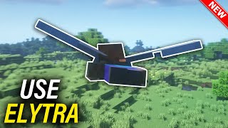 How To Use Elytra In Minecraft  Full Guide [upl. by Whitcomb]