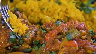 Chicken Jalfrazi with EASY Homemade Pilau Rice [upl. by Hayden]