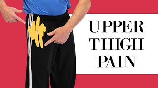 Upper Thigh Leg Pain From Pinched Femoral Nerve or Meralgie Paresthetica SelfTest amp Fix [upl. by Anneiv613]