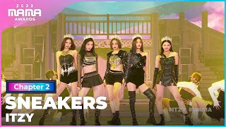 2022 MAMA ITZY  SNEAKERS  Mnet 221130 방송 [upl. by Zebedee]