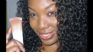 Maybelline BB cream TUTORIAL on DARK SKIN [upl. by Leahicm]