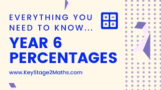 Year 6 Percentages  everything you need to know [upl. by Sukul]