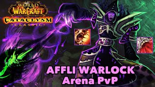 AFFLICTION WARLOCK PvP 2700  WoW Cataclysm [upl. by Alol]