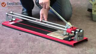 How to Use a Manual Tile Cutter [upl. by Sardse]