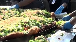 Cedar Lakes Casino Breaks The Record For Worlds Largest Fry Bread Taco [upl. by Hudson796]