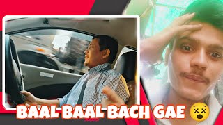 MAUSA JI KI HEAVY DRIVING 😵  BAAL BAAL BACH GAE 🚗🚕 myvlog vlogs shorts [upl. by Rramed]