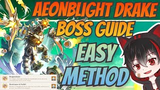 Aeonblight Drake Location amp Guide EASY METHOD  Genshin Impact Version 31 [upl. by Norri]