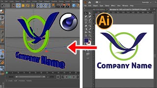 ✅ How to Export or Import Illustrator Files to Cinema 4D  Convert 2D Designs to 3D [upl. by Akiehs]