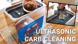 Big tips for using an Ultrasonic Cleaner for Carburetors [upl. by Valenba]