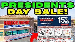 What to buy in Feb at Harbor Freight Presidents Day Sale [upl. by Enilemme]